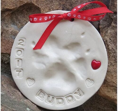Clay Paw Prints